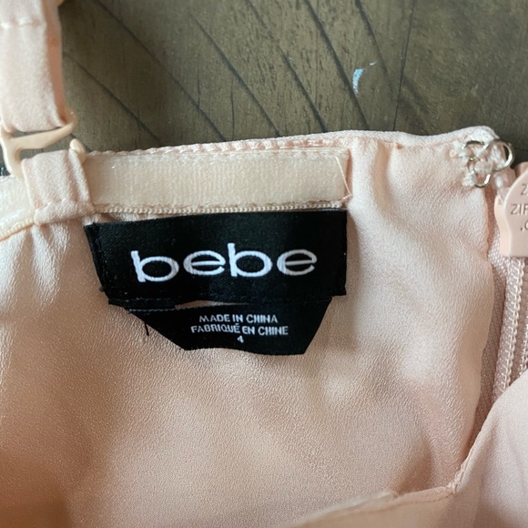 NWOT Bebe romper, size 4. Removeable straps - Picture 4 of 4